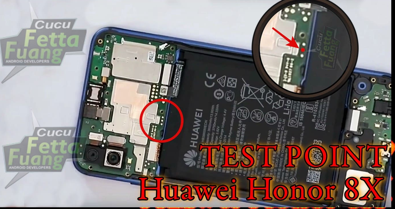 Huawei JSN-L22 Test Point