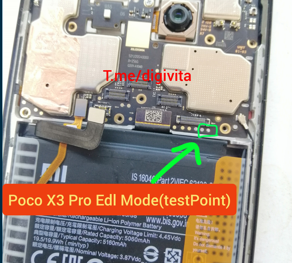 Poco X3 Pro EDL Point