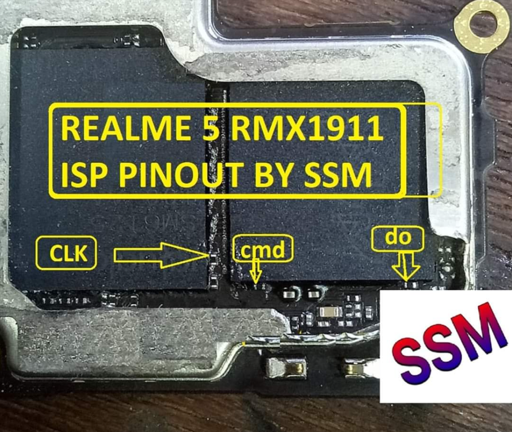 Realme 5i ISP Pinout